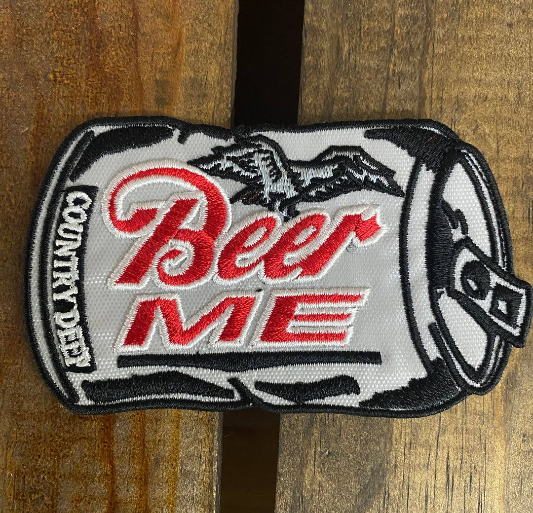 Beer Me Patch - Premium Patch from Country Deep Apparel - Just $9! Shop now at Pat's Monograms