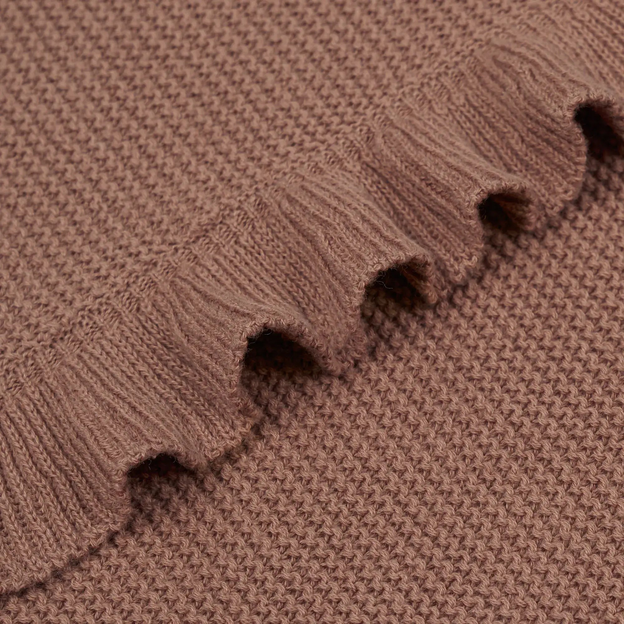 Ruffled Knit Baby Blanket - 100% Cotton - Premium Baby Blanket from SwaddleAn - Just $44.95! Shop now at Pat's Monograms