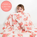 Blooming Elegance Baby Swaddle Blanket - Premium Swaddle from LollyBanks - Just $19.95! Shop now at Pat's Monograms