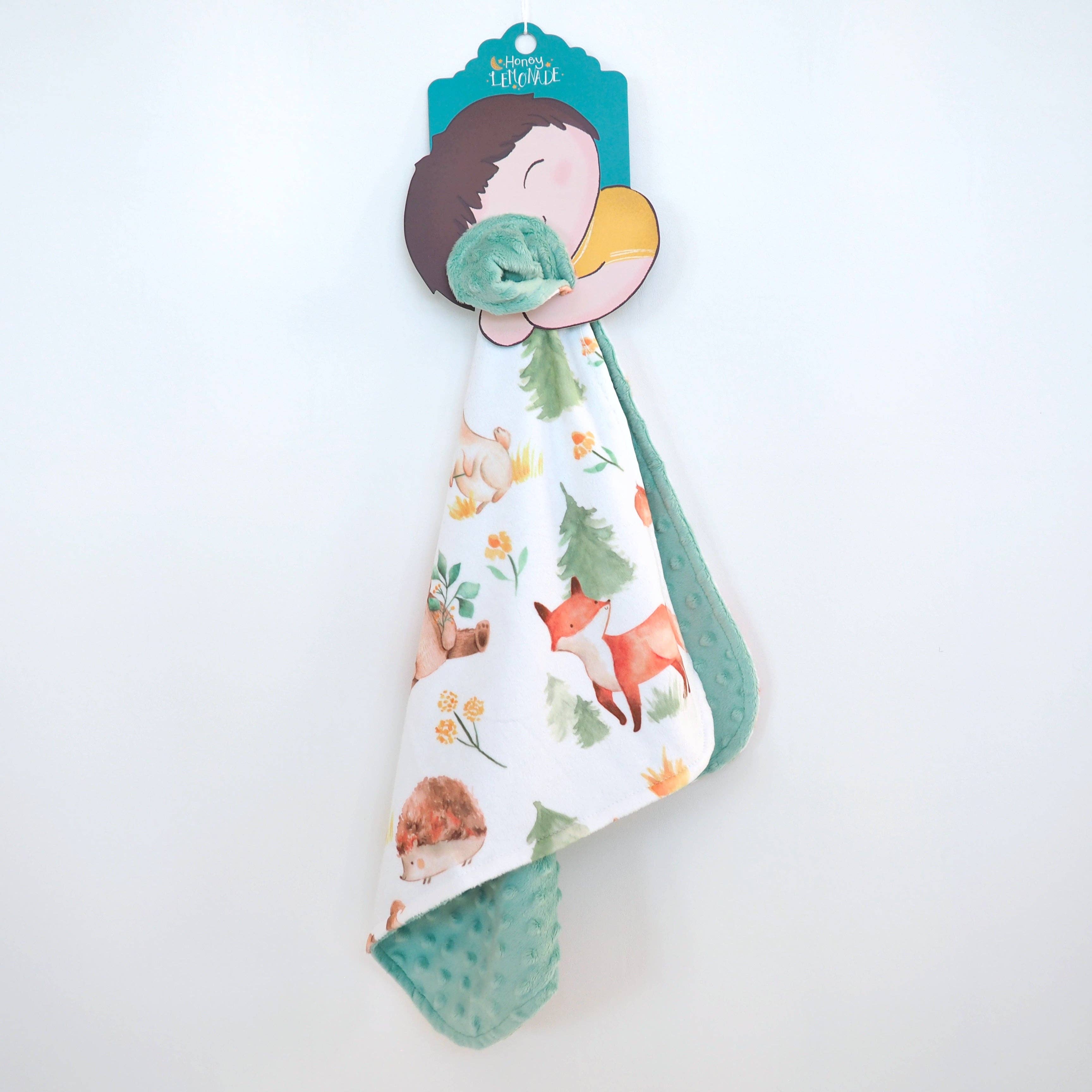 Mini Minky - Forest Friends - Premium Baby Soothers from Honey Lemonade - Just $24.95! Shop now at Pat's Monograms