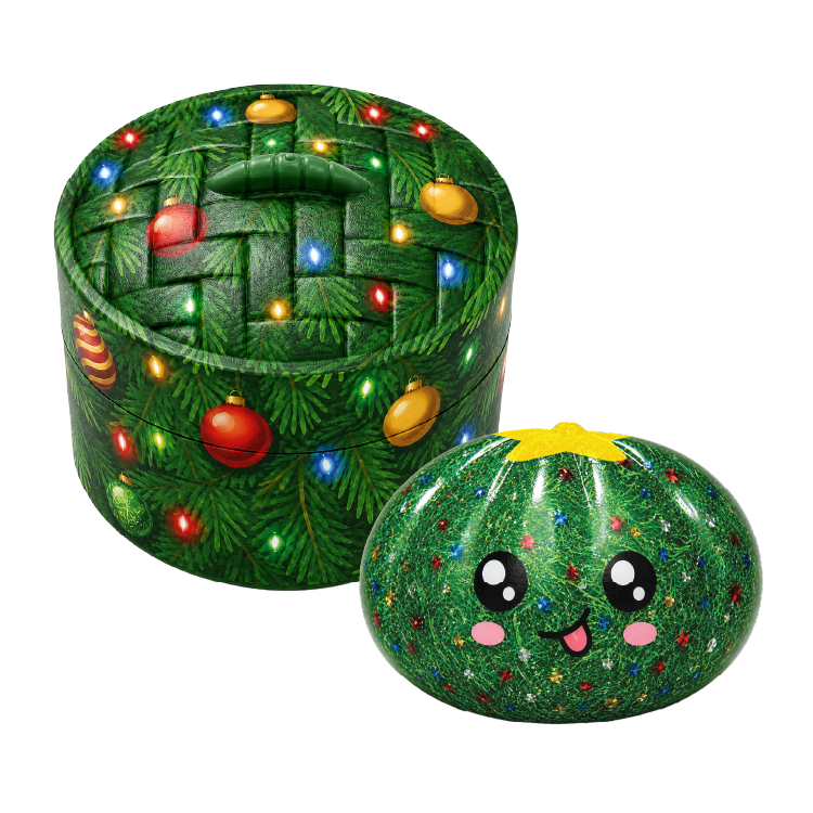 Fun Doh Petite (Mini) Squishy Christmas Dumplings Toy — Novelty Brands