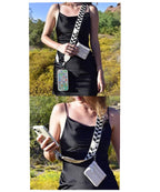 HANDBAG STRAP WITH ZIPPER POUCH PHONE HOLDER WRISTBAND - Premium Accessories from DESHENG ENTERPRISE - Just $19.95! Shop now at Pat's Monograms