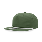 Decky 6032 Classic Rope Cap, 5 Panel Flat Bill Hat, Snapback - Premium Caps from The Park Wholesale - Just $14.95! Shop now at Pat's Monograms