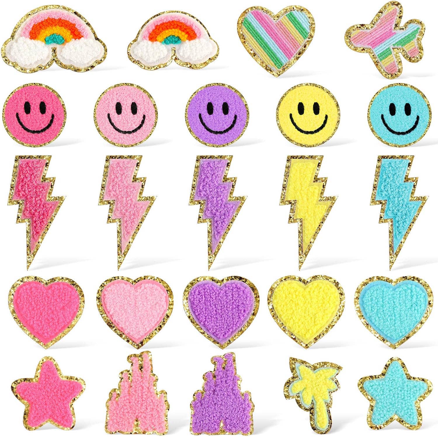 Assorted Chenille Patches - Premium  from Peak Tide - Just $5! Shop now at Pat's Monograms