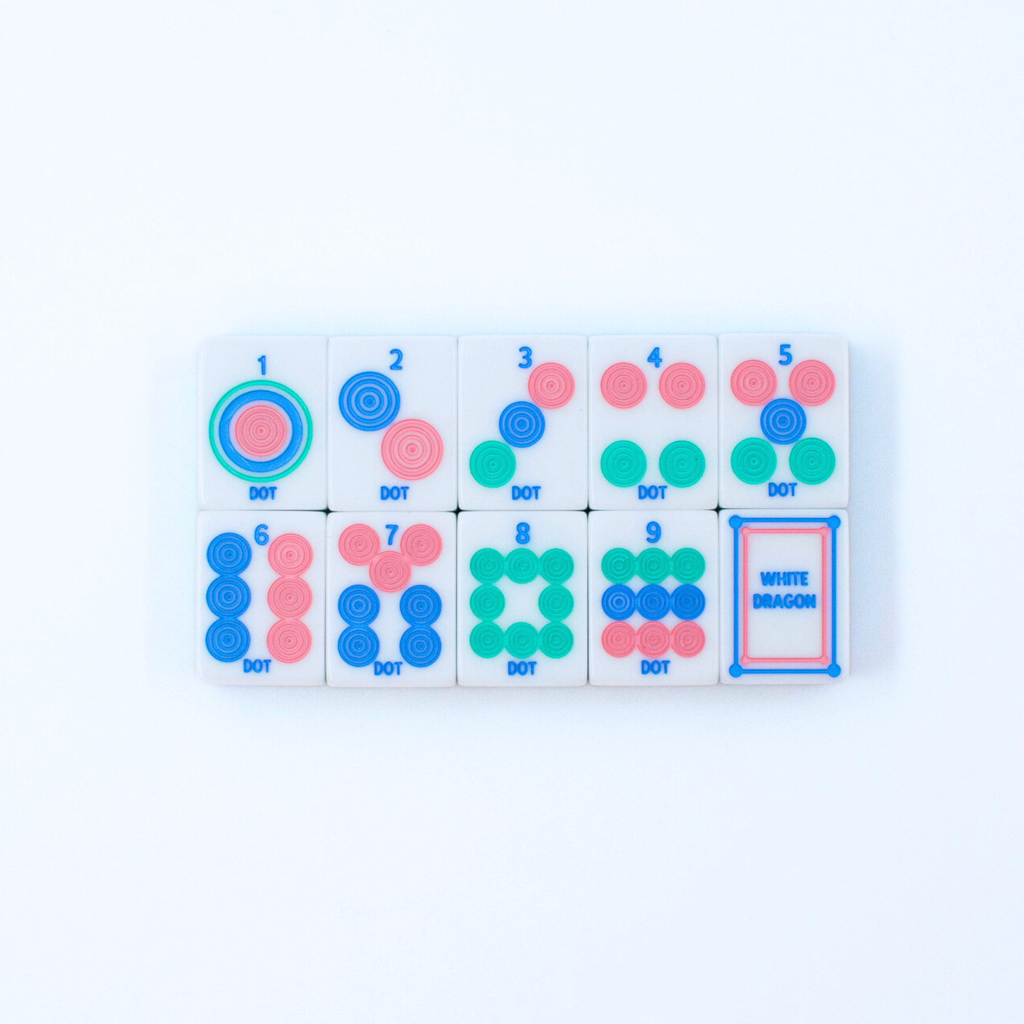 Crystal Prism Pink | Mahjong with Bold Angles and Vibrant Vibes - Premium Mahjong from My Fair Mahjong - Just $365! Shop now at Pat's Monograms