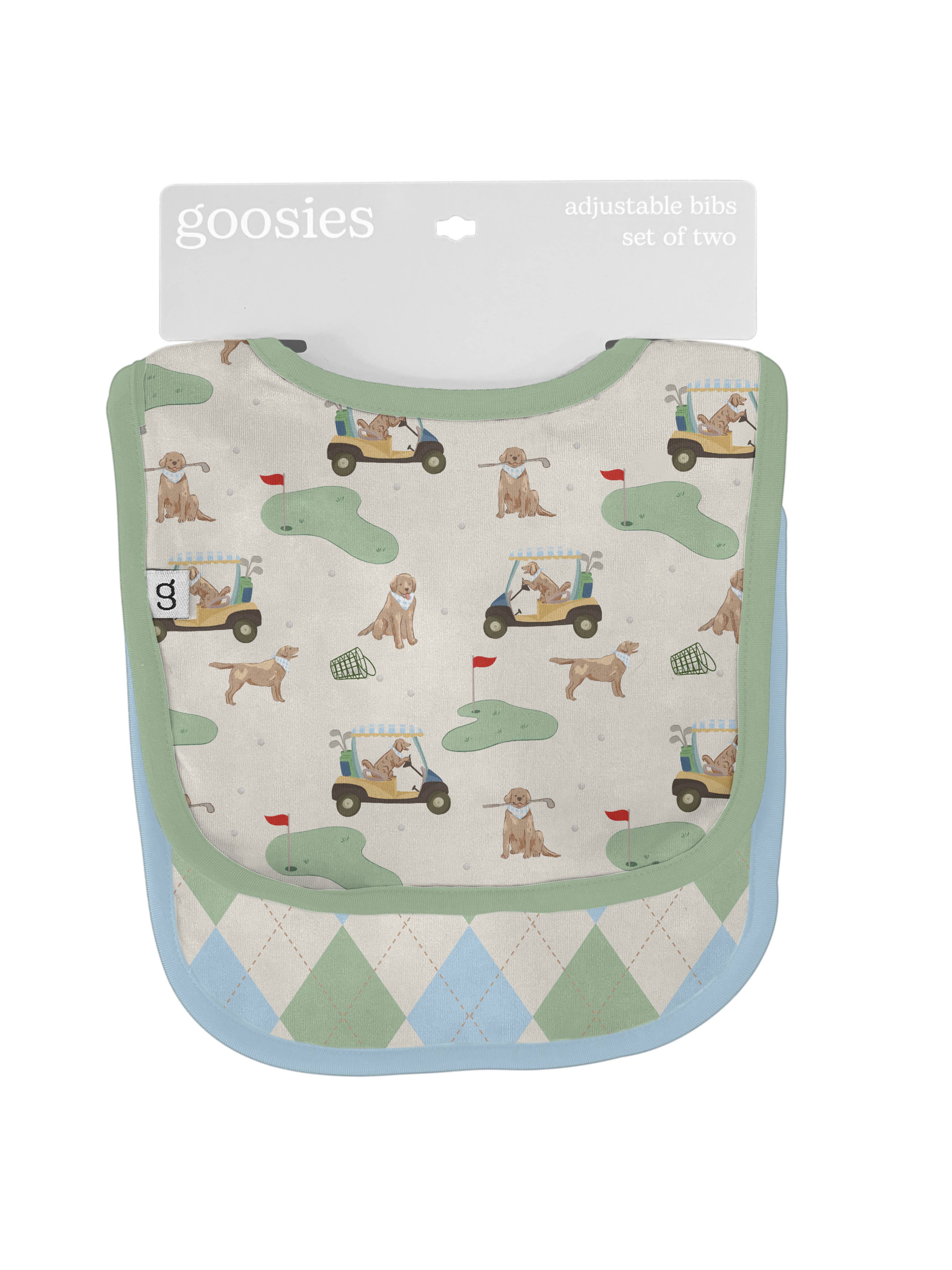 Bib Set - Barks & Birdies - Premium Baby Accessories from Goosies - Just $26.95! Shop now at Pat's Monograms