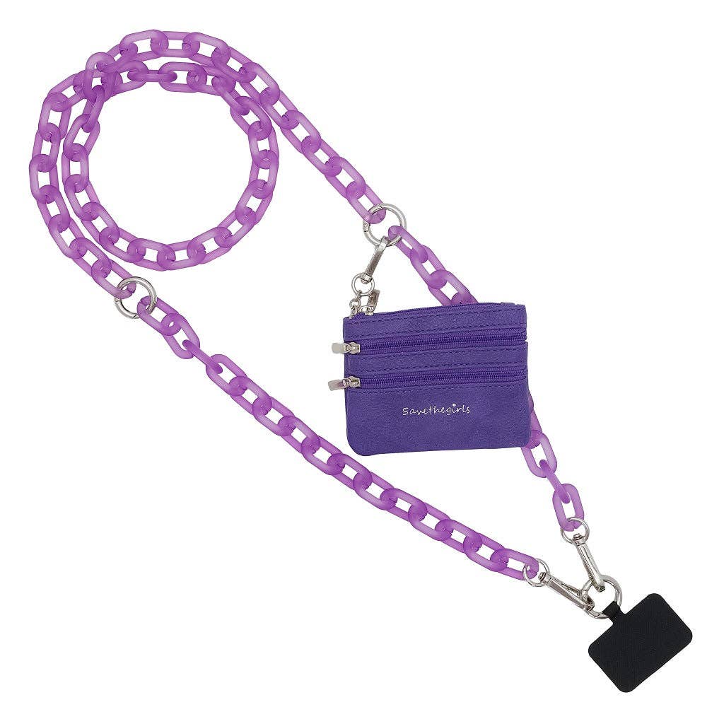 Clip & Go Ice Chain with Pouch - Premium phone accessories from Save The Girls - Just $32.95! Shop now at Pat's Monograms
