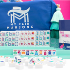 MINI TRAVEL MAHJONG  |  Mini Anywhere Series  |  White - Premium Mahjong from My Fair Mahjong - Just $195.95! Shop now at Pat's Monograms