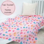 Love Notes Valentine Holiday Theme Baby Swaddle Blanket - Premium Swaddle from LollyBanks - Just $19.95! Shop now at Pat's Monograms