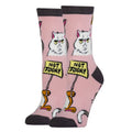 Not Today | Women's Cotton Crew Funny Socks - Premium Socks from Oooh Yeah/Sock It Up/Oooh Geez Slippers - Just $11.95! Shop now at Pat's Monograms