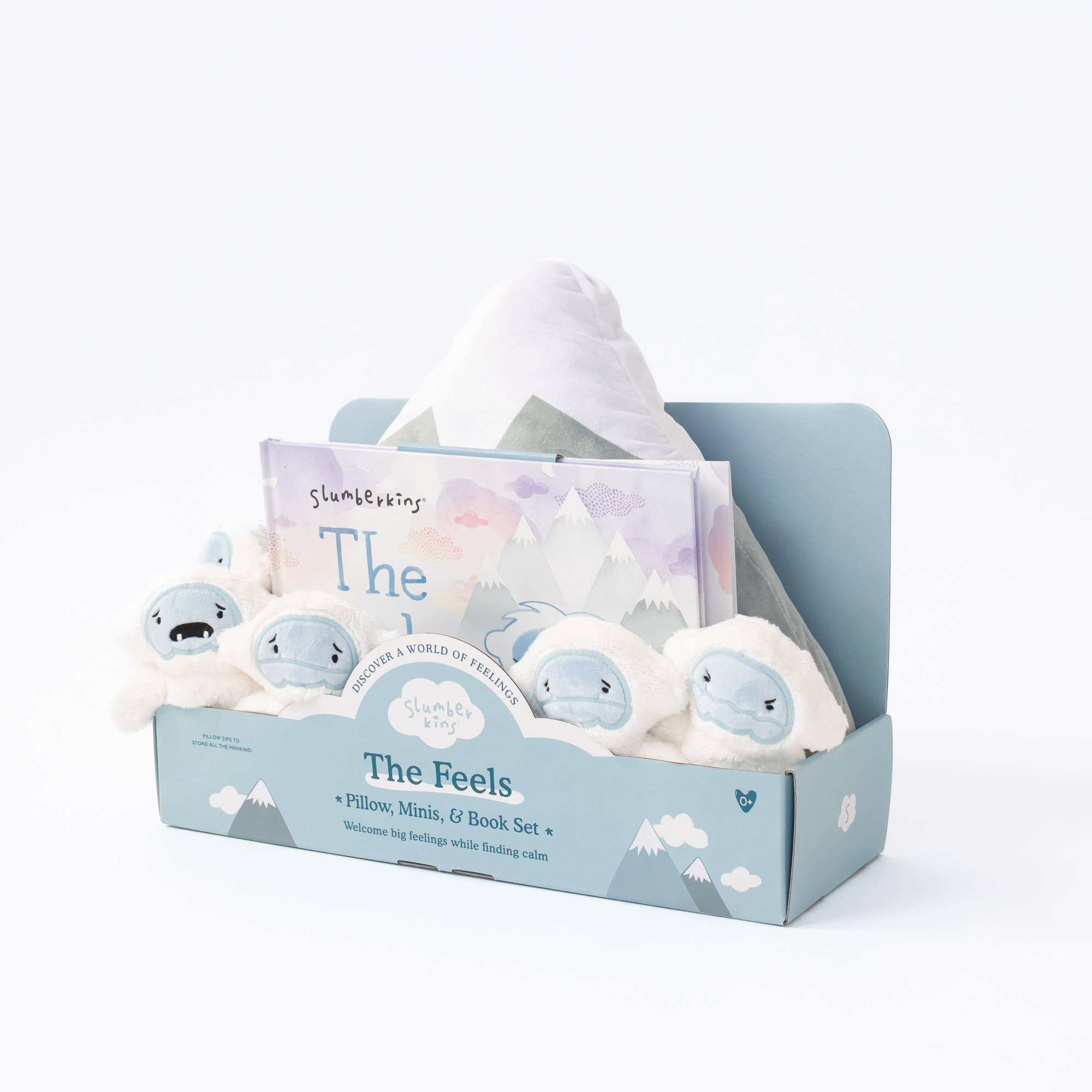 The Feels Pillow Set - Premium  from Slumberkins Inc. - Just $75! Shop now at Pat's Monograms