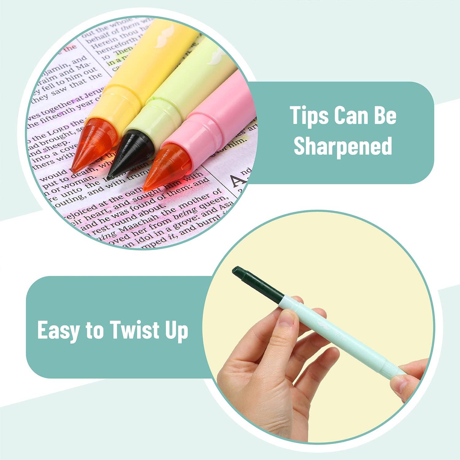 Gel Highlighters 16 Pack Vibrant Colors - Premium Pens from Mr. Pen - Just $9.95! Shop now at Pat's Monograms
