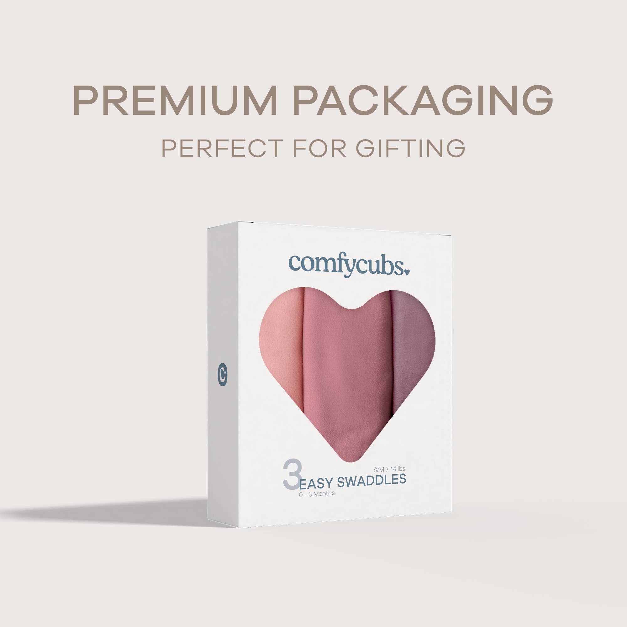 Baby Easy Swaddle Blankets - Premium Swaddle from Comfy Cubs - Just $19.95! Shop now at Pat's Monograms