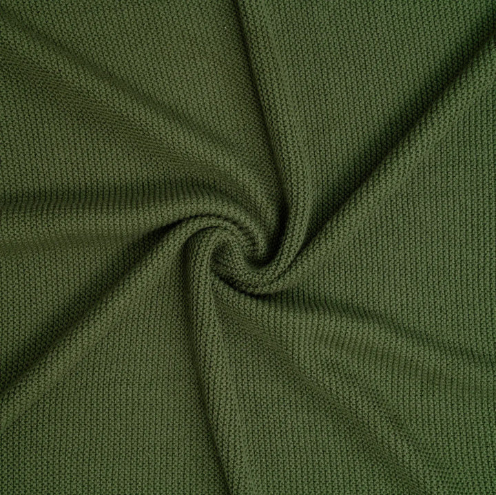 Ruffled Knit Baby Blanket - 100% Cotton - Premium Baby Blanket from SwaddleAn - Just $44.95! Shop now at Pat's Monograms