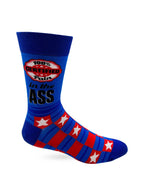 100% Certified Pain in The Ass Men's Novelty Crew Socks - Premium Socks from Fabdaz - Just $11.95! Shop now at Pat's Monograms