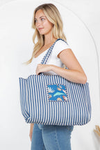Quilted Tote Bag - Premium Bags and Totes from LA Soul - Just $34.95! Shop now at Pat's Monograms