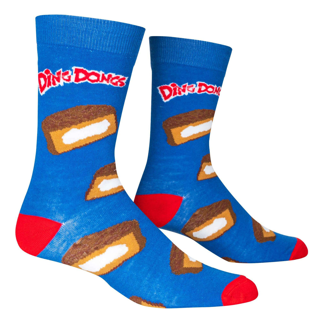 Ding Dongs - Crazy Socks - Mens Crew Folded - Premium socks from Crazy Socks - Just $7.50! Shop now at Pat's Monograms