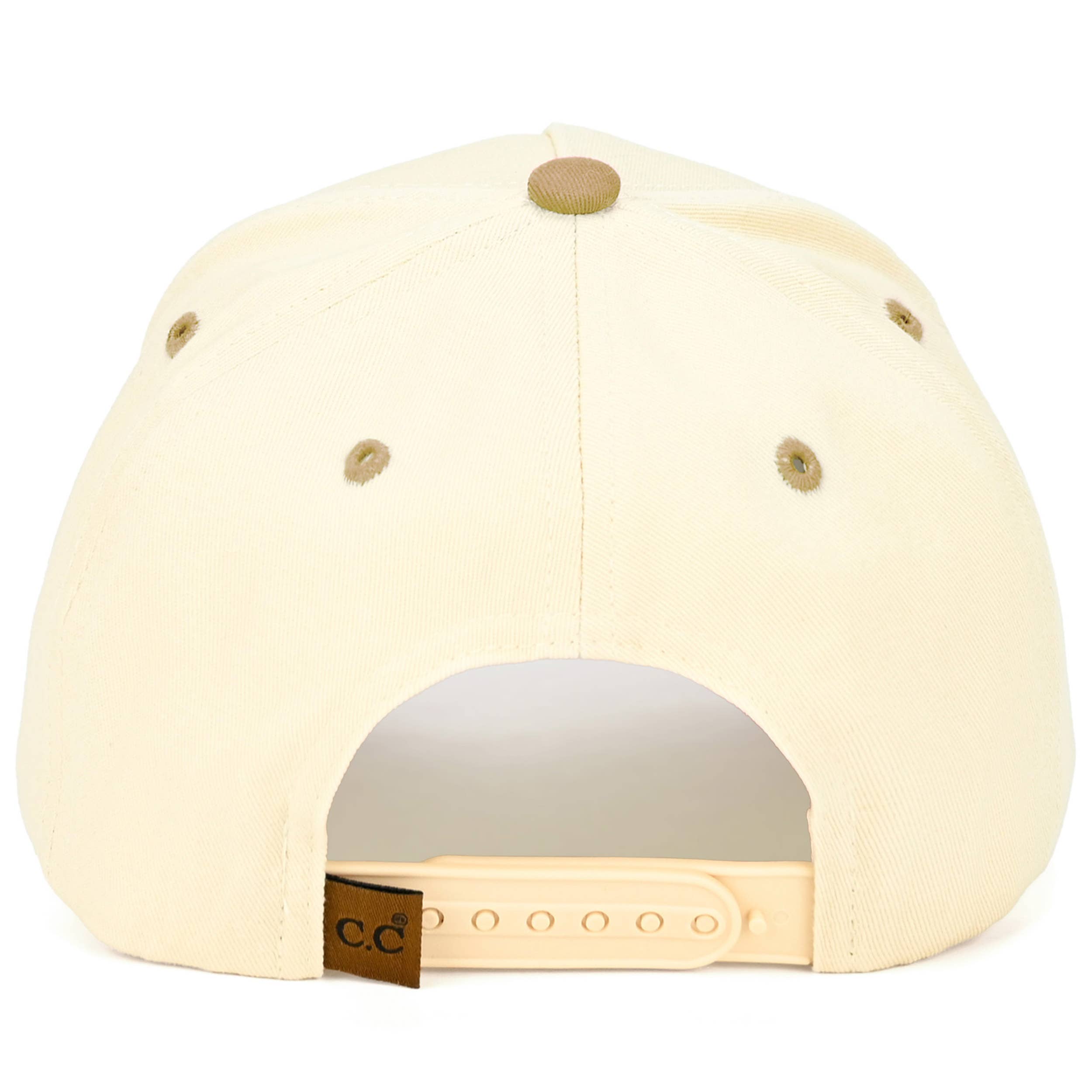 C.C KIDS Two Tone Canvas Trucker Cap - Premium  from Hana - Just $13! Shop now at Pat's Monograms