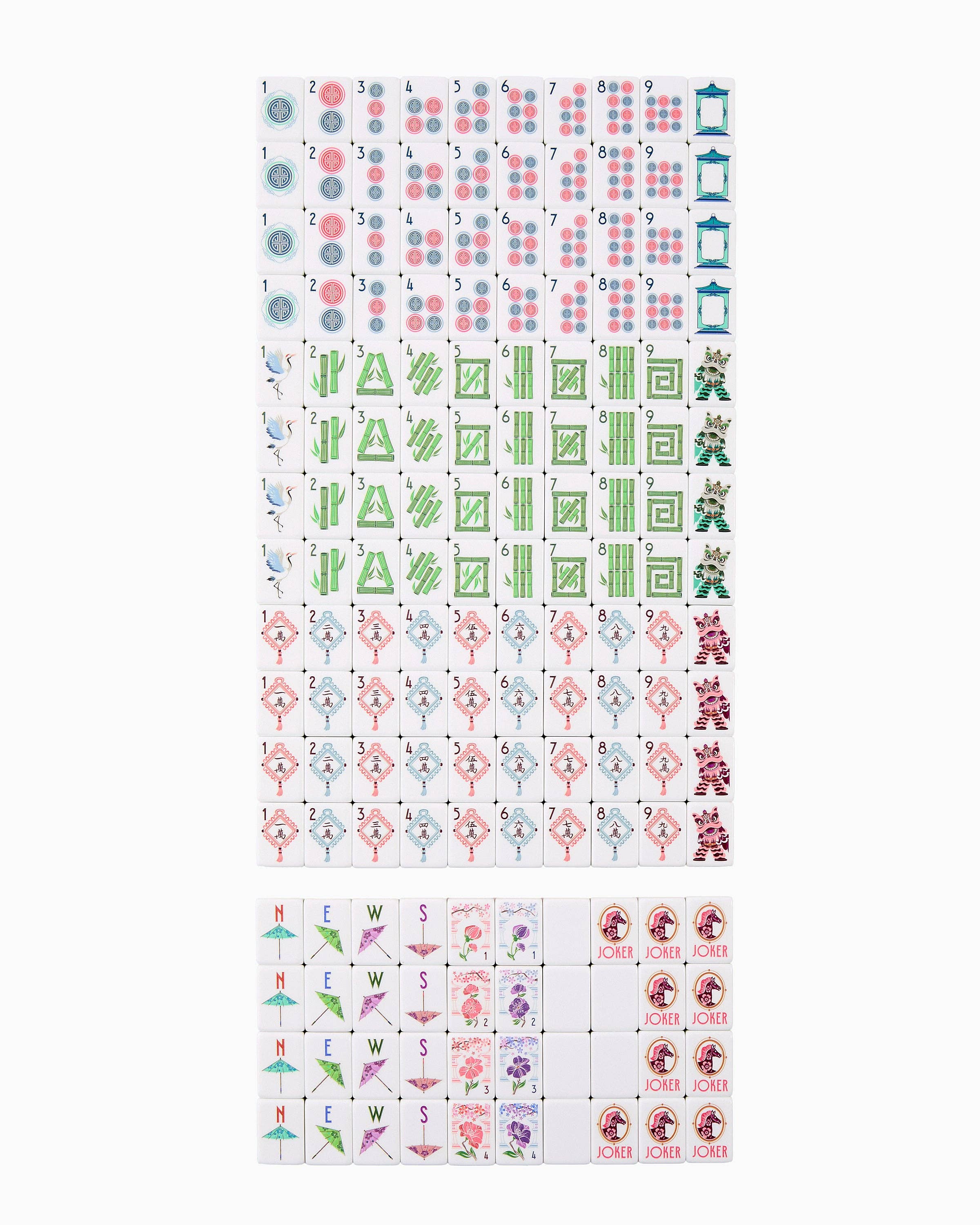 Solara Mahjong Tiles — Oh My Mahjong