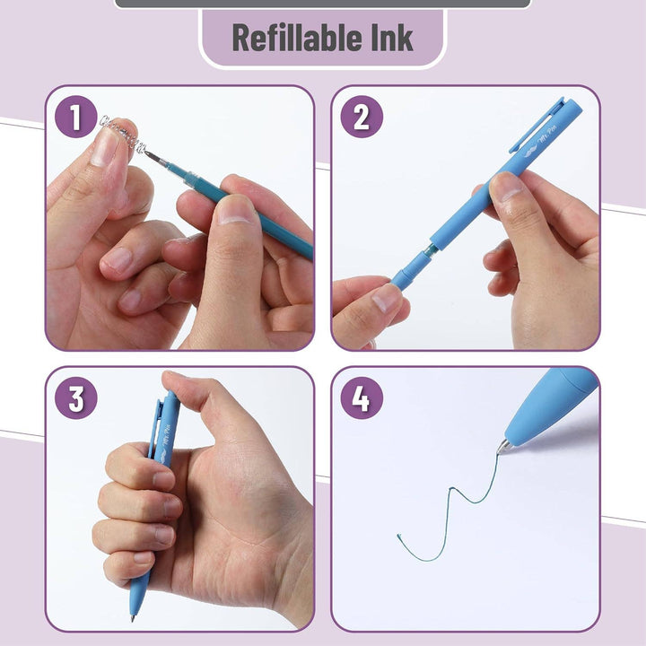 12 Pack Dark Vintage Retractable Gel Pens, 0.7mm Fine Tip - Premium  from Mr. Pen - Just $10.95! Shop now at Pat's Monograms
