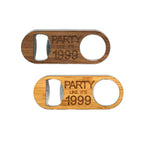 Customizable Wooden Keychain Bottle Opener - Premium barware from WUDN Handcrafted - Just $11! Shop now at Pat's Monograms