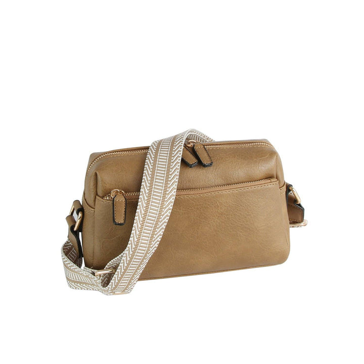 Guitar Strap Wide Boxy Crossbody Bag - Premium crossbody from Handbag Factory Corp - Just $36.95! Shop now at Pat's Monograms