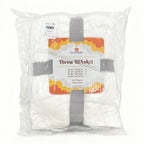 Ultra Soft Ribbed Blanket - Plush Flannel Throw - Premium blankets from FLUFFERY - Just $21.95! Shop now at Pat's Monograms