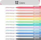 Mr. Pen 12-Pack Fast Dry Retractable Gel Pens - Premium Pens from Mr. Pen - Just $11.95! Shop now at Pat's Monograms