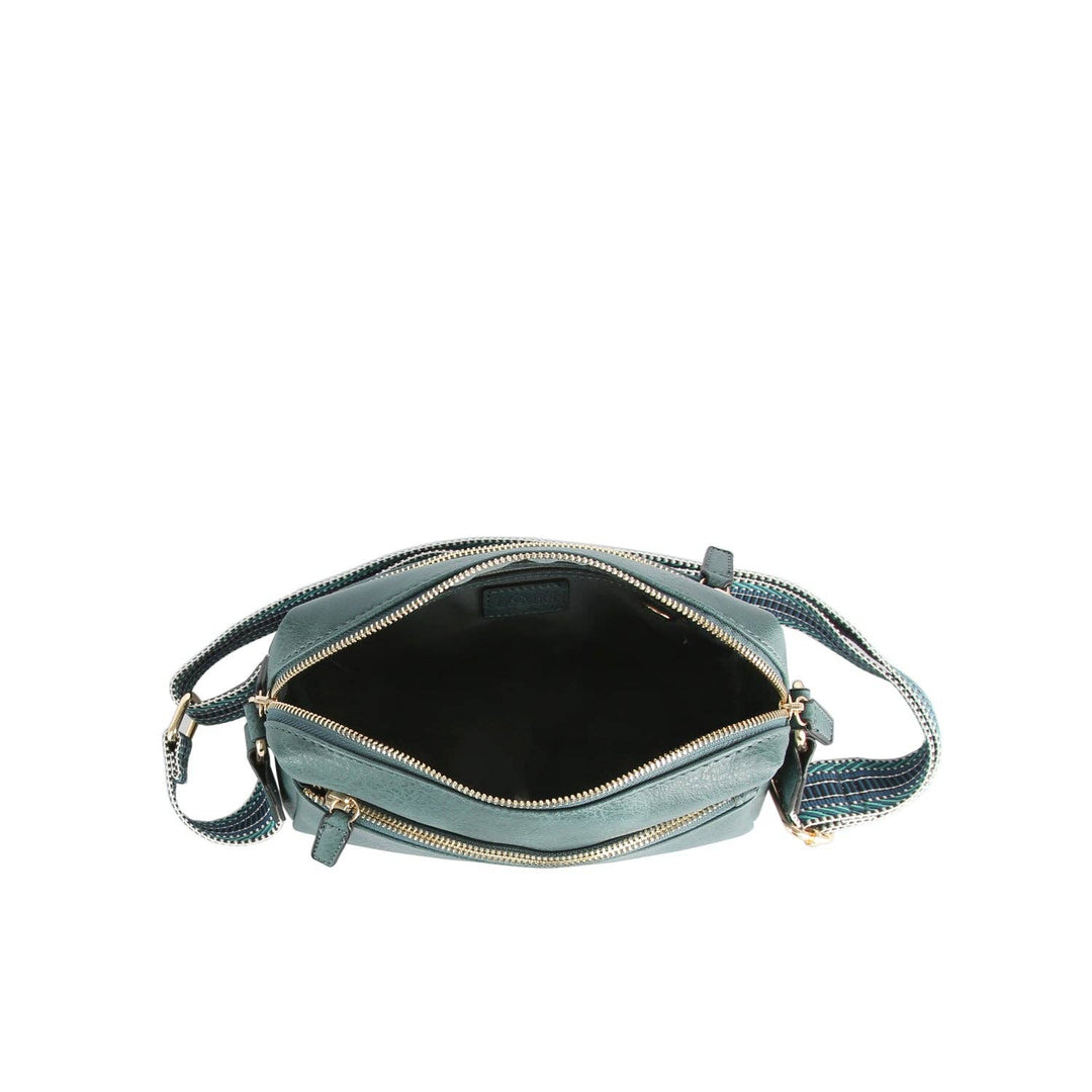 Guitar Strap Wide Boxy Crossbody Bag - Premium crossbody from Handbag Factory Corp - Just $36.95! Shop now at Pat's Monograms