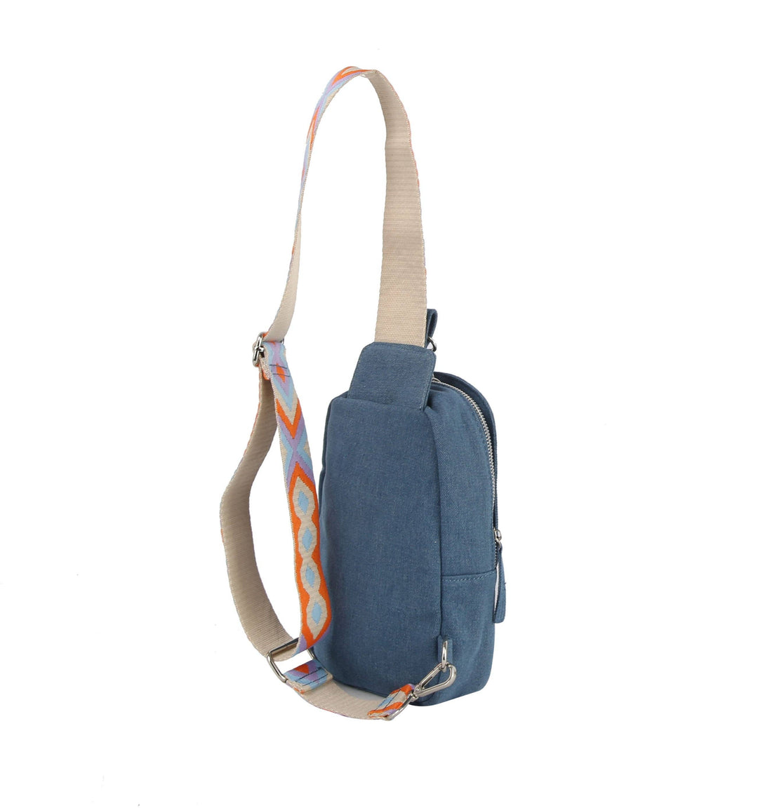 Multifunctional Guitar Strap Denim Sling - Premium handbag from Handbag Factory Corp - Just $34.95! Shop now at Pat's Monograms