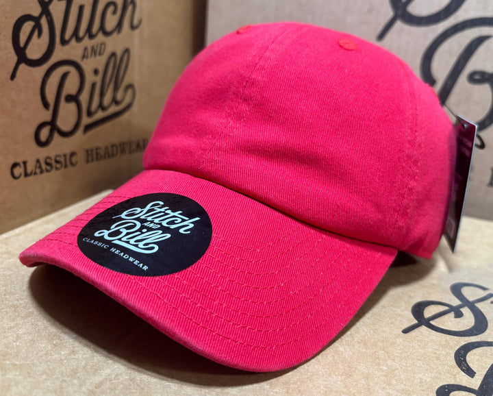 Premium Low Profile Baseball Cap - Dad Hat - Premium Headwear from Stitch and Bill Wholesale Hats - Just $8! Shop now at Pat's Monograms