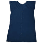 Navy Blue Maternity Mommy Labor and Delivery/ Nursing Gown - Premium nursing & Feeding from Three Little Tots - Just $36.95! Shop now at Pat's Monograms