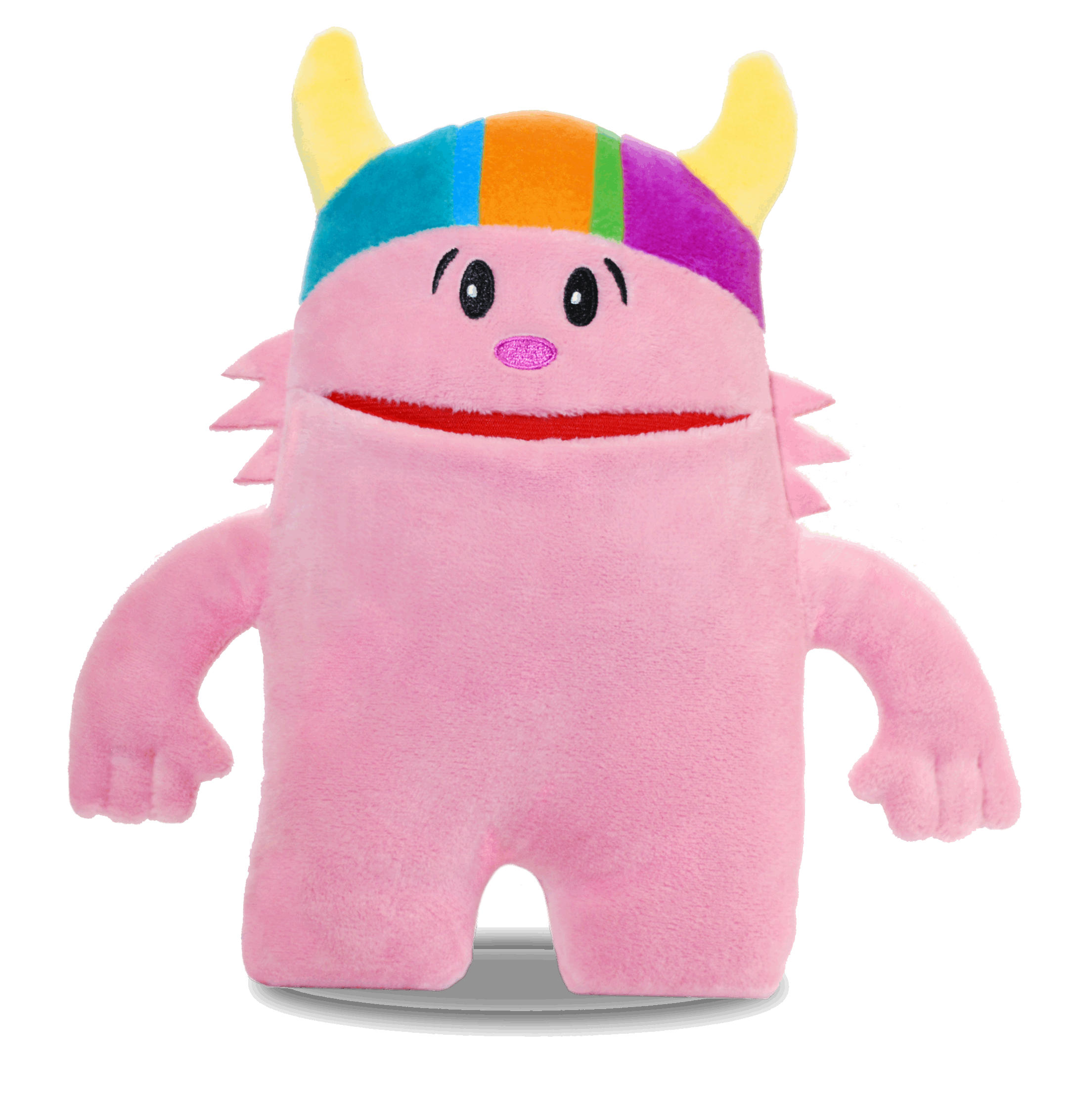 Ollie Pink Monster Tooth Fairy Pillow unique grandchild gift - Premium stuffed animals from The Tooth Brigade - Just $15.95! Shop now at Pat's Monograms