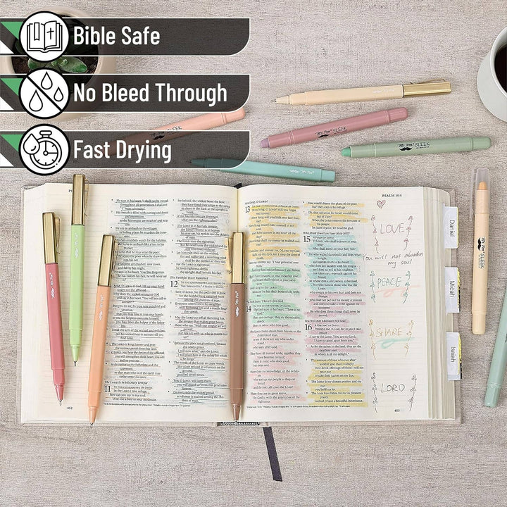 Mr. Pen Gel Highlighters & Pens - 12 Pack No Bleed - Premium  from Mr. Pen - Just $7.95! Shop now at Pat's Monograms