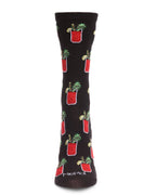 Bloody Mary Delight Bamboo Blend Crew Sock - Premium Socks from Infinity Classics International Inc. - Just $9.95! Shop now at Pat's Monograms