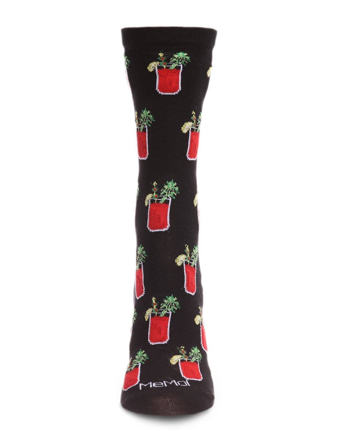 Bloody Mary Delight Bamboo Blend Crew Sock - Premium Socks from Infinity Classics International Inc. - Just $9.95! Shop now at Pat's Monograms