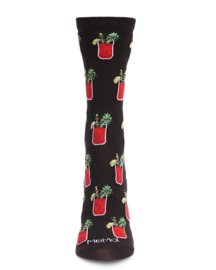 Bloody Mary Delight Bamboo Blend Crew Sock - Premium Socks from Infinity Classics International Inc. - Just $9.95! Shop now at Pat's Monograms