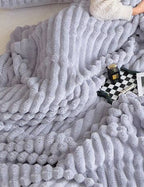 Soft Solid Color Fleece Blanket - Premium  from Sweetkama - Just $25! Shop now at Pat's Monograms