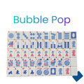 Mahjong Tiles - Bubble Pop – American Mahjong Tile Set (166 Tiles) 2-Color Blue - Premium Mahjong from Mahjong Studios - Just $149.95! Shop now at Pat's Monograms