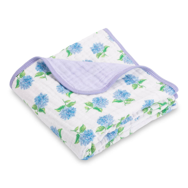 You Had Me At Hydrangea Baby Toddler Muslin Blanket - Premium Baby Blanket from LollyBanks - Just $29.95! Shop now at Pat's Monograms