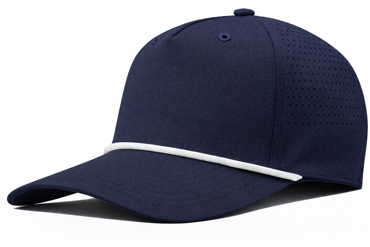 Performance 5 Panel Rope Baseball Cap Air Flow