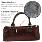 Wine Clutch | Wine Purse Serpentes Design - Premium Accessories from Primeware Inc. - Just $29.95! Shop now at Pat's Monograms