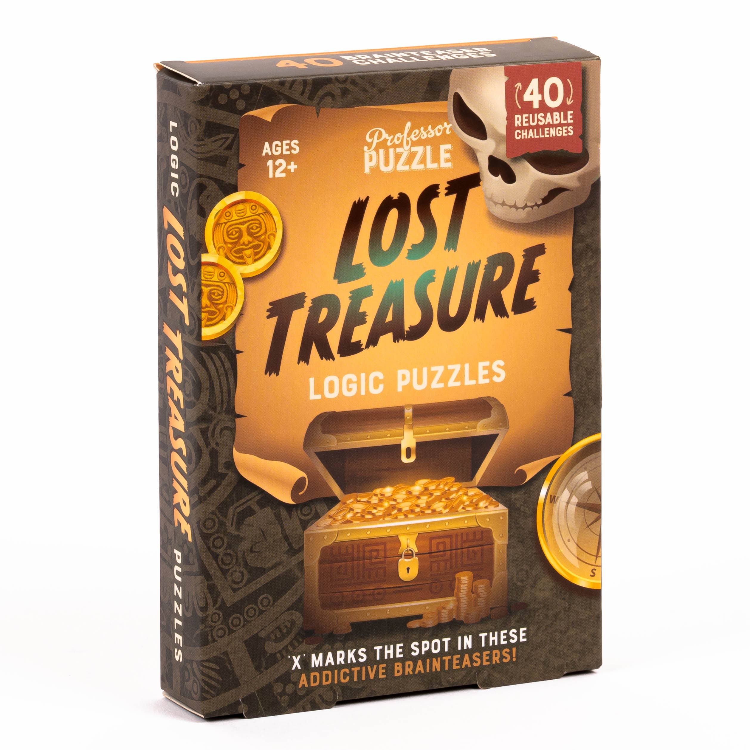 Lost Treasure Logic Puzzles - Premium gift item from Professor Puzzle USA, Inc. - Just $7.95! Shop now at Pat's Monograms