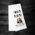 Basset Hound, Will Do Tricks for Treats Tea Towel, Basset Mom, Kitchen Towel, Dish Towel, Flour Sack Towel, Dog Lover Gift - Premium  from Pat's Monograms - Just $15.22! Shop now at Pat's Monograms