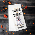 Siberian Husky - Will Do Tricks for Treats Tea Towel - Premium Kitchen Towel from Pat's Monograms - Just $14.95! Shop now at Pat's Monograms