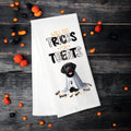 Black Labrador - Will Do Tricks for Treats Tea Towel - Premium Kitchen Towel from Pat's Monograms - Just $14.95! Shop now at Pat's Monograms