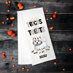 Westie - Will Do Tricks for Treats Tea Towel - Premium Kitchen Towel from Pat's Monograms - Just $14.95! Shop now at Pat's Monograms