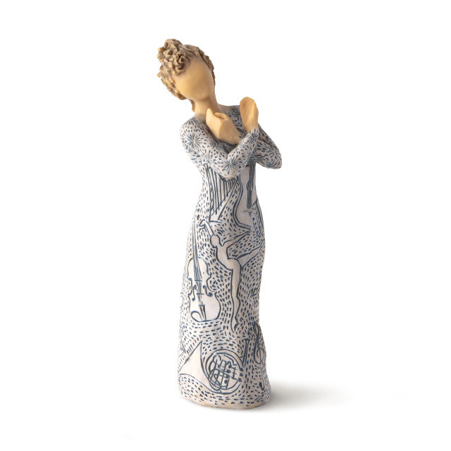 Music Speaks (lighter skin) - Premium Figurines from Willow Tree - Just $54.95! Shop now at Pat's Monograms