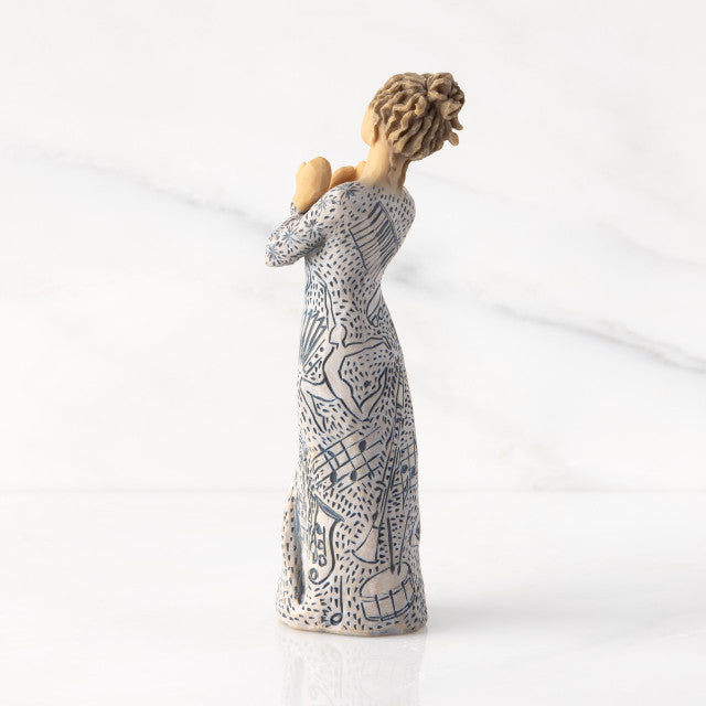 Music Speaks (lighter skin) - Premium Figurines from Willow Tree - Just $54.95! Shop now at Pat's Monograms