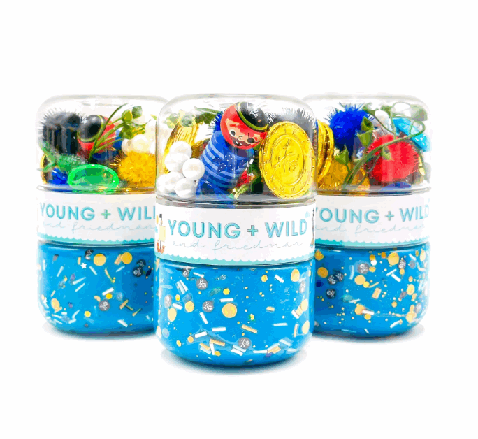 Pirate Grab N Go Dough Jar - Premium Play Sets from Young Wild & Friedman - Just $14.95! Shop now at Pat's Monograms